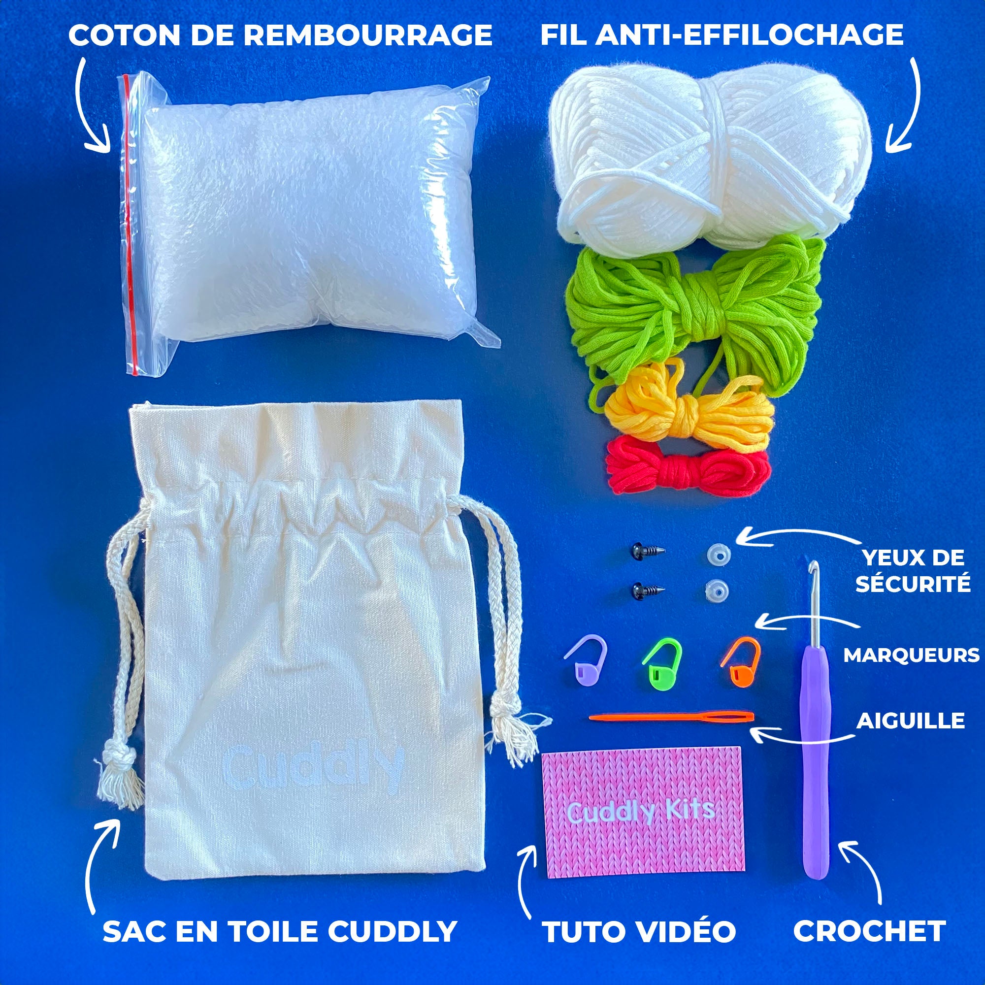Kit de crochet : Patrick le Poulet