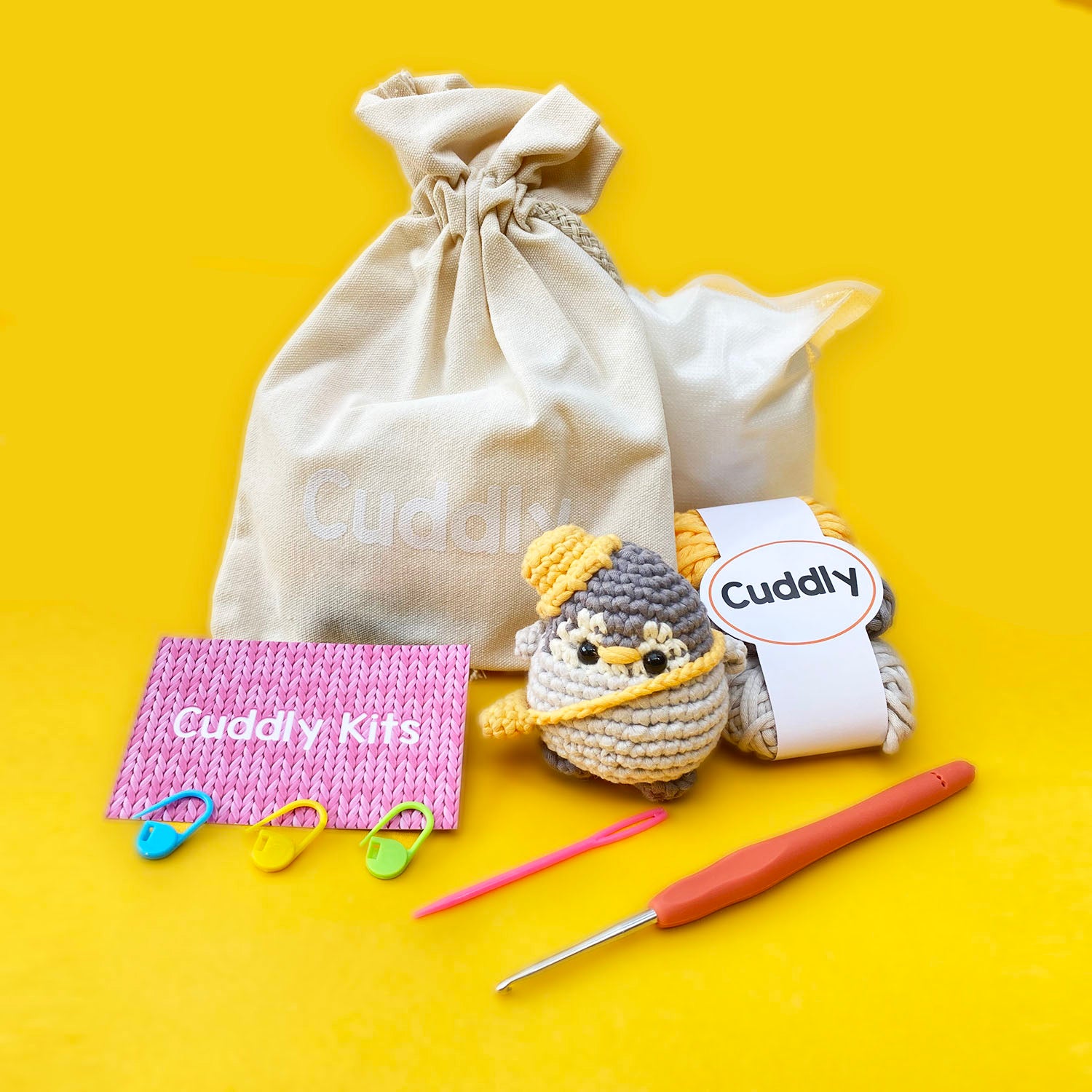 Kit de crochet : Pablo le pingouin – Cuddly Kits